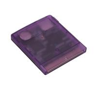 Yinhing Flash Memory Card for Gameboy Color Professional 1000 In Game Video 8G High Capacity Memory Card for Gameboy SP Translucent Design (Translucent Purple)
