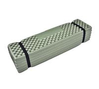 Yinhing Foam Camping Mat Folding Sleeping Pad Ultralight XPE Egg Cell Design Yoga Mat for Outdoor Camping Beach Hiking with Portable Carry (Green)