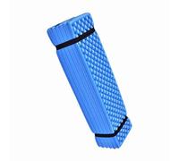Yinhing Foam Camping Mat Folding Sleeping Pad Ultralight XPE Egg Cell Design Yoga Mat for Outdoor Camping Beach Hiking with Portable Carry (Blue)