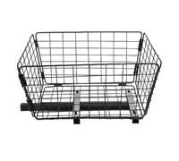 Yinhing Foldable Metal Rear Basket Heavy Duty Mobility Scooter Basket with Detachable Hooks for Pride Drive Golden Merits Scooters