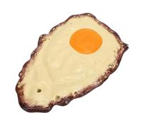 Yinhing Fried Egg Model Decorative Multi Purpose Cooked Egg Figure Home Decor Accent for Living Room Bedroom Kitchen Great Idea for Food Lovers and Culinary Enthusiasts