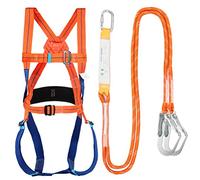 Yinhing Full Body Harness Fall Kit .8m Rope with Alloy Steel Nylon Construction Roofing and Construction Equipment (Assorted Color)