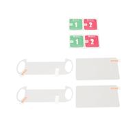 Yinhing Game Console Screen Protec Tor Scratch Proof 9H Tempered Glass HD PET Front And Back Protective Film for 1000 Scratches And Damage Clear Clarity for Enhanced Gaming Experie