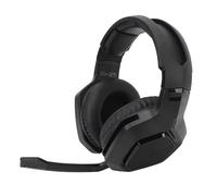 Yinhing Gaming Headset With Active Noise Reduction Connectivity and 3.5mm Wired Option Ideal for PC and/Gaming Stylish White Design for Comfort (Black)