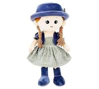 Yinhing Girl Rag Doll Soft Plush Stuffed Toy Adorable Princess Design Ragdoll Doll for Nursery Decor Ideal Toddlers Unique Childhood Keepsake Cozy and Cute Plush Toy (#3)