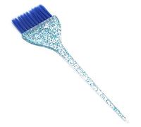 Yinhing Glitter Handle Hair Dye Brush for Professional Hair Coloring Exquisite Barber Shop Accessory Enhance Your Creativity With Easy Application and for Home Use and Salon Professionals (Blue)