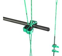 Yinhing GreenArchery Aluminium Alloy Cable Slide for Compound Bow String Separator Lightweight Design Increased Accuracy Low Friction Wheel for Quiet (Green)