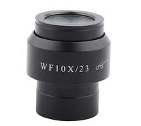 Yinhing GWF004 WF10X 23 Microscope Wide Angle Eyepiece 30mm High Eyepoint Lens for Biological Microscopy 10X Magnification Clear Bright Image