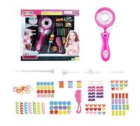 Yinhing Hair Braider for Kids Electric Automatic Hair Braiding Tool Styling Device for Girls Easy To Use Braider Machine for Hairstyles and Fun Hairdos Ideal for Birthday Parties (Large box)