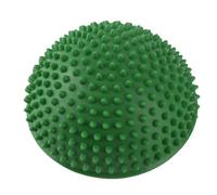 Yinhing Half Round PVC for Fitness and Gym Workouts Versatile Red Massager for Deep Tissue Relief Relaxation and Balance Training. Ideal for Home and Studio Use. (Green)