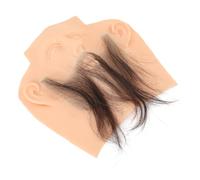Yinhing Hand Tied Real Hair Beard Trimming Practice Piece For Men | Real human hair hand tied construction reusable design ideal for barber training home practice salon skill enhancement