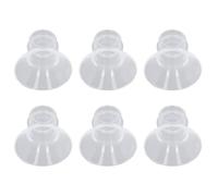 Yinhing Hands Pump Silicone Flange Inserts 6pcs Compatible with 24mm Liquid Silicone Portable and Easy to for Nursing Moms (19MM)