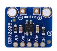 Yinhing Haptic Motor Controller, I2C Controlled DRV2605L Module with IN General Pin, for Audio to Haptic Code Conversion