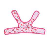 Yinhing Harness Dress In Car Toon Strawberry Print Soft And Breathable Fabric for Hamsters Includes Leash And Tow Rope for Safe Outdoor Adventures (M)
