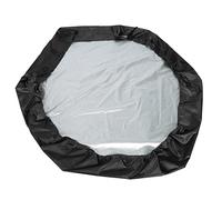 Yinhing Hexagonal Sand Pit Cover Protector 190T Silver Coated Polyester Weather Sun Shade for Kids Sandbox (140 * 110 * 20cm)