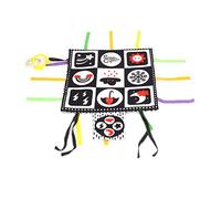 Yinhing High Contrast and White Cloth Book with Sounds Soft Teether Funny Transportation Themes Ideal Birthday Newborns and Infants Engaging Early Learning Toy (Weather)