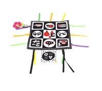 Yinhing High Contrast and White Cloth Book with Sounds Soft Teether Funny Transportation Themes Ideal Birthday Newborns and Infants Engaging Early Learning Toy (Transportation)