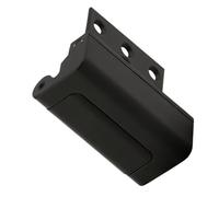 Yinhing Home Security Lock Premium Aluminum Alloy 800LBS Proof Tamper Door Reinforcement Lock in Elegant Brown Finish for Enhanced and Durability (Black)