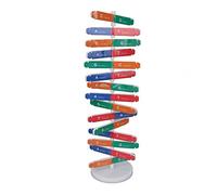 Yinhing Human DNA Model Colorful Double Spiral Science Educational Toy for Kids Ideal for Learning and Birthday Gifts PVC Assembly Kit