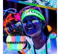 Yinhing in The Dark Luminescent Paint Set Self Luminous Phosphorescent Paints for Wall Art Body Painting Crafts and in The Dark Projects Ideal for Artists and DIY Enthusiasts (Assorted Color)
