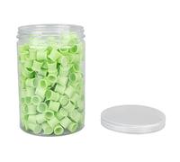 Yinhing Ink Cups Disposable Food Grade Silicone 300PCS Multipurpose Pigment Cups for Eyebrow Lip Tattooing Beauty Salon Supplies (Green)300pcs ink cup holder stand 12mm food grade