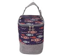 Yinhing Insulated Bottle Bag 3L Portable Thermal Breastmilk Cooler Warmer Bag with Handle Multi Layer Aluminum Foil Lining Side Pockets for Travel Daycare and On the Parents (Fish)
