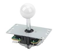 Yinhing Joystick Gamepad DIY Joystick for Games Fighting Stick Replacement Parts Pin Circuit Board Red Edition for Gaming Experience (White)