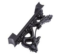 Yinhing Katana Holder Dragon Katana Stand Chinese Dragon Shaped Small Samurai Sword Wakizashi Display Stand High Density Board Wood Holder for Swords and Collectibles