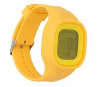 Yinhing Kids Analog Watch 50M with 7 Color LED Backlight Alarm Function S Topwatch Week Calendar Silicone Band Stylish Digital Watch for Boys and Girls Bright Yellow Design (Yellow)