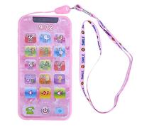 Yinhing Kids Music Toy Simulated Mobile Phone CE Certified Educational Learning Machine Non Electric Multi Functional Toy for Gifts for Early Development (English)