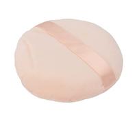 Yinhing Large Soft Powder Puff for Makeup Swansdown Material Wet Dry Use Gentle on Skin Washable for Loose and Body Powder (Skin Color)
