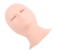 Yinhing Lash Mannequin for Eyelash Extensions Practice Silicone Replacement Model With Single Fold Eyelid for Professional Training and Artistic Application
