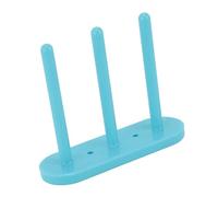 Yinhing Magnetic Bobbin Holder Storage Rack 3 Column Plastic Thread for Sewing Machines Efficient Bobbin Management and Space Saving Design Ideal Sewing Accessory for Craft Enthusiasts (Plastic)