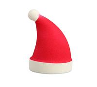 Yinhing Makeup Sponges Wet Dry Dual Use Super Soft Elastic Blending Cosmetic Sponge for Foundation Concealer with Christmas Hat Tip for Fine Adjusting Eye Mouth Face