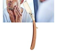Yinhing Manual Beard Shaver Holder Classic Old Fashioned Shaving Tool for Men Barber Shop Grooming Face Hair Body with Replaceable 74 (74-A)