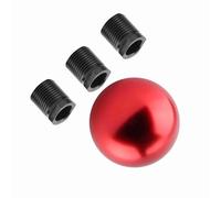 Yinhing Manual Gear Knob Round Shape Metal Shifter with 3 Adapters 8mm