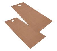 Yinhing Massage Table Sheets, Massage Table Cover with Oil Proof Design Polyester Disposable Bed Sheets for Beauty Salon, SPA Center (Dark Coffee Color)