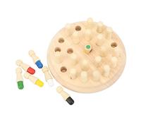 Yinhing Memory Match Stick Chess Game Wooden Color Memory Board for Early Education Intelligence Development And Logic Skills 2 In Fun Learning Toy for Kids And Family (Basic Version)