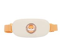 Yinhing Menstrual Heating Pad Vibration Massager Cramp Heating Belt Waist Support Heating Belt for Period Relief Electric Heating Pad with Dual Vibration Motor for Women ABS Material