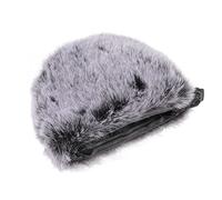 Yinhing Microphone Furry Windscreen Muff Windproof Cover for Noise Reduction Elastic Band Design for Public Speaking Interviews and Live Performances