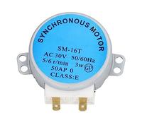 Yinhing Microwave Turntable Motor Microwave Turn SM 16T Oven Turntable Motor for Ovens Original Aluminium Copper Synchronous 30V/ 50/60Hz 4W Power Replacement Par (Aluminum + Copper 2)