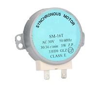 Yinhing Microwave Turntable Motor Microwave Turn SM 16T Oven Turntable Motor for Ovens Original Aluminium Copper Synchronous 30V/ 50/60Hz 4W Power Replacement Par (Aluminum + Copper)
