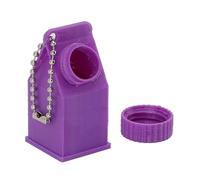 Yinhing Milk Car Ton Box Keychain with Ample Interior Space Portable Lightweight Keychain S Torage Case Ideal for Home and Travel Stylish Blue Design Ages (Purple)