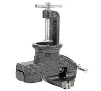 Yinhing Miniature Table Vice 80mm Cast Iron Workbench Clamp 360 Degree Rotating Vise for Hobbyists and Professionals Easy Installation Space Saving Design