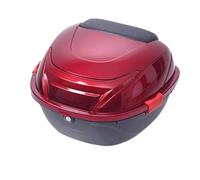 Yinhing Mo Torcycle Rear Box Helmet S Torage Top Case Large Capacity Luggage Solution for Electromobiles Stylish Red Design Spacious Large Size for Your Needs (Wine Red)