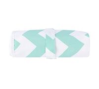 Yinhing Multipurpose Reusable Underpad Premium Infant Urine Pad for Diaper Changes Soft Comfortable Changing Mat in Green Machine Washable Portable Design (Wave Green)