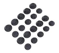 Yinhing Mushroom Shaped Hair Curler Set 20pcs Silicone Hair Rollers for Women Girls Styling Tool Black Long Lasting Wavy Hairstyles Home Travel Salon Use