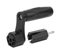 Yinhing MX0135D 2 in Electric/Manual Guitar String Winder ABS String Change Tool with Bridge Pin Remover Screwdriver Bit for Guitars Bass Ukulele and Banjo