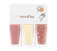 Yinhing Nail Polish, Bright Color Easy Peel Off Quick Dry No Lamp Needed, Safe with No Irritating Odor, for Women Party Wedding (T13)