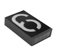 Yinhing Outdoor Solar Power LED Number Sign Light Stylish Address Plate for House Hotel Store Modern Decorative Light Bright Illumination for Door Number Identification Ideal for Home or B (9)